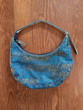 Vintage Y2K 00s Hobo shoulder Bag 90s streetwear glam party